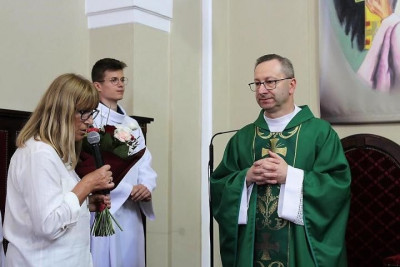 Pożegnanie Proboszcza ks. Pawła Madalińskiego