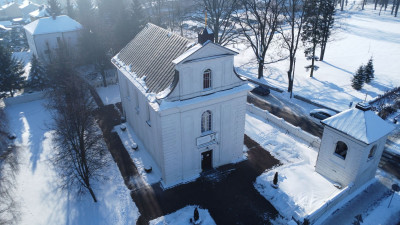 Kościółek w zimowej odsłonie - styczeń 2026r.